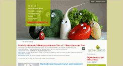 Desktop Screenshot of gesundheitspark-trier.de